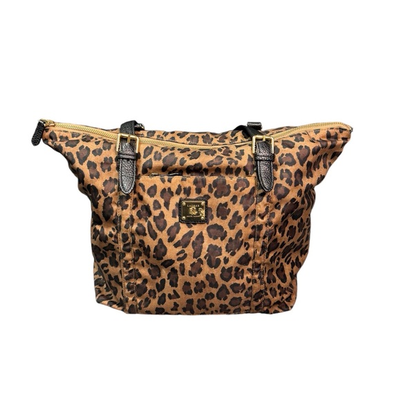 Ralph Lauren Handbags - Leopard Print Tote Bag - Brown Pattern